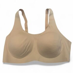 Knix Nude Revolution Adjustable Pullover Seamless Sports Bra sz XXXL+ Like New!